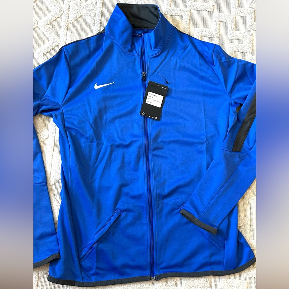NWT NIKE DRI-FIT Royal Blue Sports Jacket